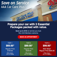 AAA Car Care Plus email